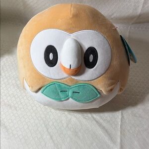 Plush Bird Toy - Tan and White